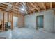 Unfinished basement, ready to be customized, featuring high ceilings, concrete walls, and exposed beams at 3641 Ridge Towne Dr, Duluth, GA 30096