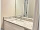 Bathroom vanity features granite countertop, white cabinets, and modern faucet at 4411 Ward Bluff Ct, Ellenwood, GA 30294
