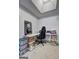 This home office comes equipped with a desk and gaming chair at 221 Ashley Trace Dr, Locust Grove, GA 30248