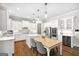 Spacious kitchen features stainless appliances, a kitchen island, and eat in dining area at 1596 Fearn Ne Cir, Brookhaven, GA 30319