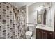 Bathroom with a shower and tub combination with a full vanity at 244 Timber Creek Ln, Marietta, GA 30060
