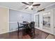 Bright dining area featuring hardwood floors, a round table, and direct access to the exterior at 244 Timber Creek Ln, Marietta, GA 30060