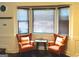This sitting area features two chairs and a small table with a window view at 30 Highlands Ln, Oxford, GA 30054