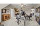 Spacious office with a desk, seating, and built-in storage at 157 Waterlace Way, Fayetteville, GA 30215