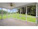 Spacious screened patio with outdoor views and plenty of natural light at 3950 Chattahoochee Rd, Cumming, GA 30041