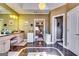 The primary bathroom features marble floors, double sinks, and leads into the main bedroom at 1214 Greenridge Ln, Lithonia, GA 30058