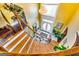 Bright foyer with beautiful staircase, chandelier, and double doors at 1214 Greenridge Ln, Lithonia, GA 30058