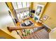 Bright, two-story living room with fireplace, large windows, and hardwood floors at 1214 Greenridge Ln, Lithonia, GA 30058