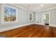 Bright and airy bedroom with hardwood floors and natural light at 818 Springdale Ne Rd, Atlanta, GA 30306