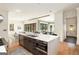 Spacious kitchen with modern appliances and large center island at 818 Springdale Ne Rd, Atlanta, GA 30306