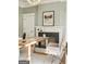 Bright home office with a fireplace, hardwood floors, and a spacious layout for work or study at 818 Springdale Ne Rd, Atlanta, GA 30306