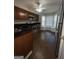 Eat-in kitchen featuring stainless steel appliances and a bay window at 6420 Pinebark Way, Morrow, GA 30260
