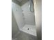 Shower with a built-in shelving unit at 6420 Pinebark Way, Morrow, GA 30260
