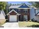 Two-story house with brick and blue siding at 1444 Gates Se Cir, Atlanta, GA 30316