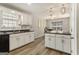 Well-maintained kitchen featuring white cabinetry, granite countertops and stainless steel dishwasher appliance at 1444 Gates Se Cir, Atlanta, GA 30316