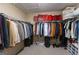 Spacious walk-in closet with ample storage and organization solutions at 6089 Indian Wood Cir, Mableton, GA 30126