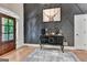Stylish foyer with a decorative console table and modern accents at 305 Postwood Dr, Fayetteville, GA 30215