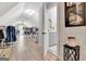 Spacious walk-in closet with hardwood flooring at 305 Postwood Dr, Fayetteville, GA 30215