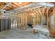 Unfinished basement showcasing the home's sturdy framework and potential for customization at 40 Costleys Bridge Dr, Oxford, GA 30054