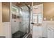 Beautiful bathroom featuring a glass-enclosed shower and stylish tilework at 15 Livingston Way, Covington, GA 30016