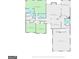 Detailed floor plan showing layout of rooms and dimensions at 15 Livingston Way, Covington, GA 30016