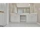 Bathroom featuring double sinks, tub and tiled floor at 355 Woodbyne Dr, Fayetteville, GA 30214