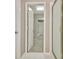 This bathroom has a shower and a view into a closet at 355 Woodbyne Dr, Fayetteville, GA 30214