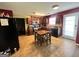 Functional kitchen with stainless steel appliances, and a cozy eat-in area at 4466 Estate St, South Fulton, GA 30349