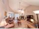 Bright living room with high ceilings, fireplace, and an open layout, ideal for Gathering gatherings and entertaining at 6830 Peeksville Rd, Mcdonough, GA 30252