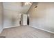Carpeted bedroom features carpet floors, an ensuite bathroom, and is freshly painted at 1600 Coal Shovel Ne Trl, Conyers, GA 30013