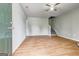 Spacious living room with hardwood floors, freshly painted walls, and staircase at 1600 Coal Shovel Ne Trl, Conyers, GA 30013