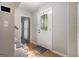 Inviting entryway with hardwood floors, decorative front door and view to the stairs at 345 Kerrith Drive Dr, Stockbridge, GA 30281