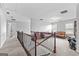 Hallway features stairs and seating area at 360 Grandmas Ln, Fayetteville, GA 30215
