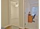 View of a study or office with desk and chair, with a view into another room at 131 Meadowbrook Ln, Grantville, GA 30220