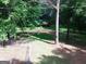 Beautiful backyard with a pond at 205 Avon Dr, Fayetteville, GA 30215