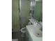Bathroom featuring a shower and toilet at 205 Avon Dr, Fayetteville, GA 30215