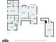 Detailed floor plan highlighting the room layout and measurements across two floors for a clear visualization at 161 Mills Dr, Covington, GA 30016