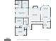 Detailed floor plan showcasing the layout of a home, highlighting the dimensions and arrangement of rooms at 161 Mills Dr, Covington, GA 30016