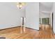 Inviting living room with hardwood floors and a vaulted ceiling at 655 Sunset Dr, Locust Grove, GA 30248