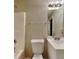 This bathroom has a sink, toilet, and shower/bathtub at 426 Summer Hill Cir, Stockbridge, GA 30281