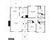 Floorplan of the main level of the home at 426 Summer Hill Cir, Stockbridge, GA 30281