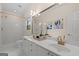This bathroom features dual sinks and updated fixtures at 10 Wigwam Cir, Whitesburg, GA 30185