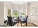 Charming breakfast nook featuring bright light and cozy seating at 10 Wigwam Cir, Whitesburg, GA 30185