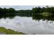 Scenic lake view highlighting calm waters reflecting the sky, surrounded by lush trees at 10 Wigwam Cir, Whitesburg, GA 30185