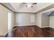 Expansive bedroom features trey ceiling and ample natural light from two windows at 8330 N Sterling Lakes Dr, Covington, GA 30014