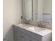 Bathroom vanity with double sinks and chrome faucets at 3700 Newhalem Sw St, Atlanta, GA 30331