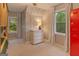 Bright bedroom with natural light, featuring a playful wallpaper, and a cozy atmosphere at 4080 Derby Dr, Cumming, GA 30040