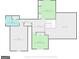 Second floor plan highlights bedrooms and bath locations, showing the home's upper level at 150 Surrey Chase Dr, Social Circle, GA 30025