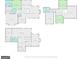 Complete set of floor plans showing the layout and dimensions of all levels of the home at 150 Surrey Chase Dr, Social Circle, GA 30025