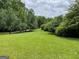 Expansive green lawn with mature trees, offering a serene and private setting at 1470 Dunn Rd, Cumming, GA 30040